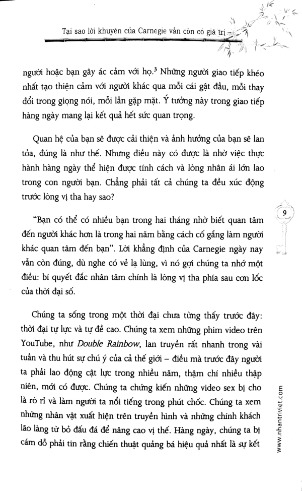 Đắc Nhân Tâm Trong Thời Đại Số